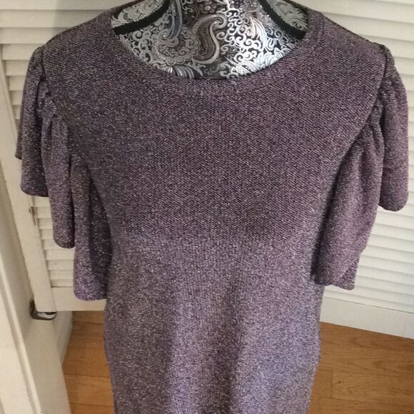 Showstopping Dress Ruffle Sleeve Pink Sparkler! XS - Picture 7 of 10